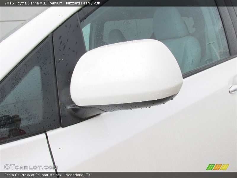 Blizzard Pearl / Ash 2016 Toyota Sienna XLE Premium
