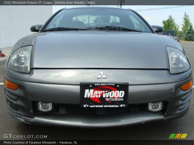 Sterling Silver Metallic / Black 2002 Mitsubishi Eclipse GT Coupe