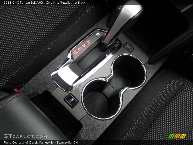 Gold Mist Metallic / Jet Black 2011 GMC Terrain SLE AWD