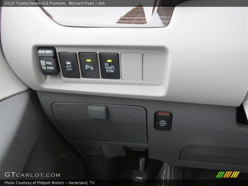 Blizzard Pearl / Ash 2016 Toyota Sienna XLE Premium