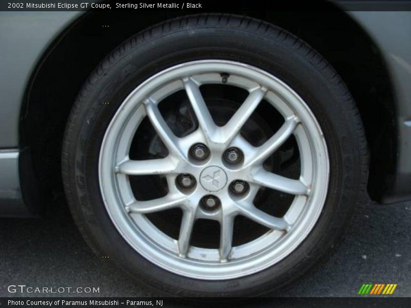 Sterling Silver Metallic / Black 2002 Mitsubishi Eclipse GT Coupe