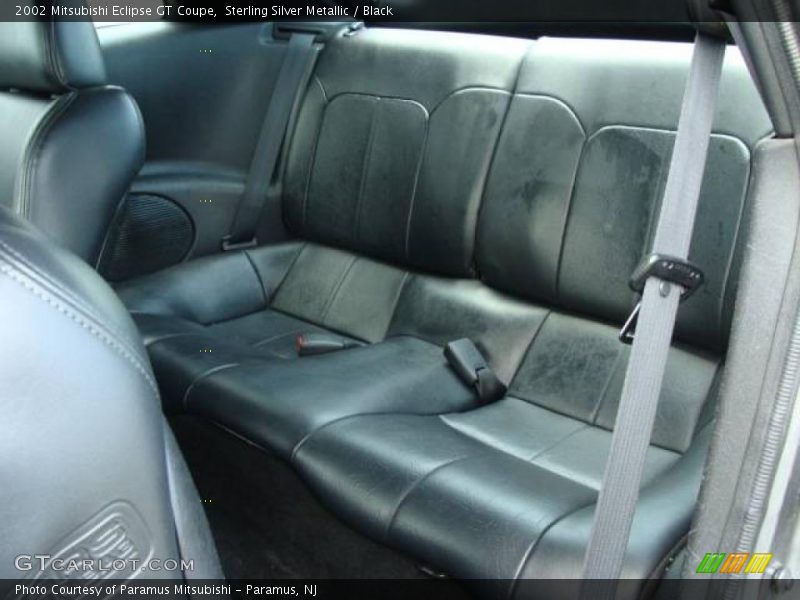 Sterling Silver Metallic / Black 2002 Mitsubishi Eclipse GT Coupe