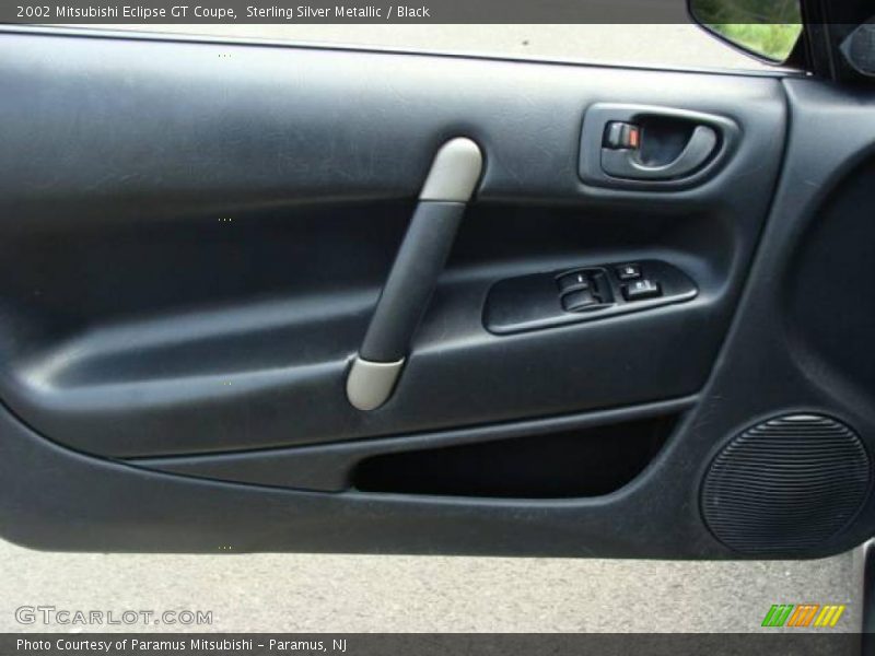 Sterling Silver Metallic / Black 2002 Mitsubishi Eclipse GT Coupe