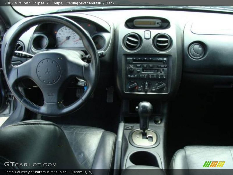 Sterling Silver Metallic / Black 2002 Mitsubishi Eclipse GT Coupe
