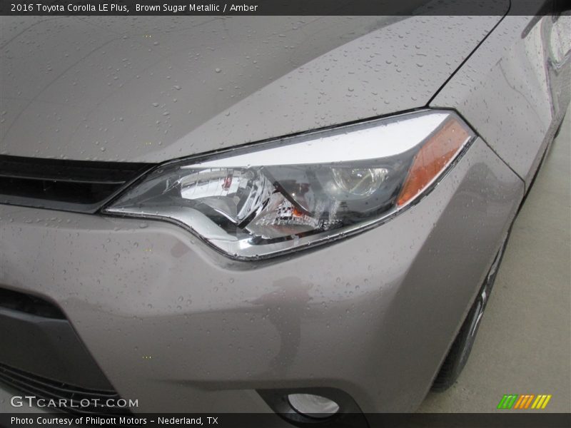 Brown Sugar Metallic / Amber 2016 Toyota Corolla LE Plus
