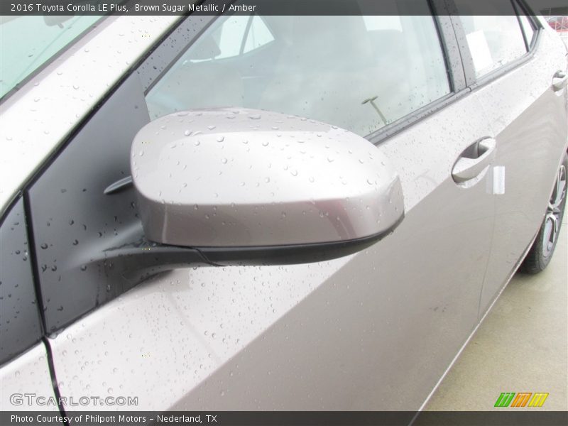 Brown Sugar Metallic / Amber 2016 Toyota Corolla LE Plus