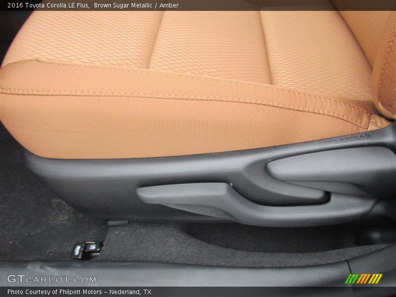 Brown Sugar Metallic / Amber 2016 Toyota Corolla LE Plus