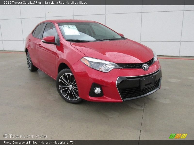 Front 3/4 View of 2016 Corolla S Plus