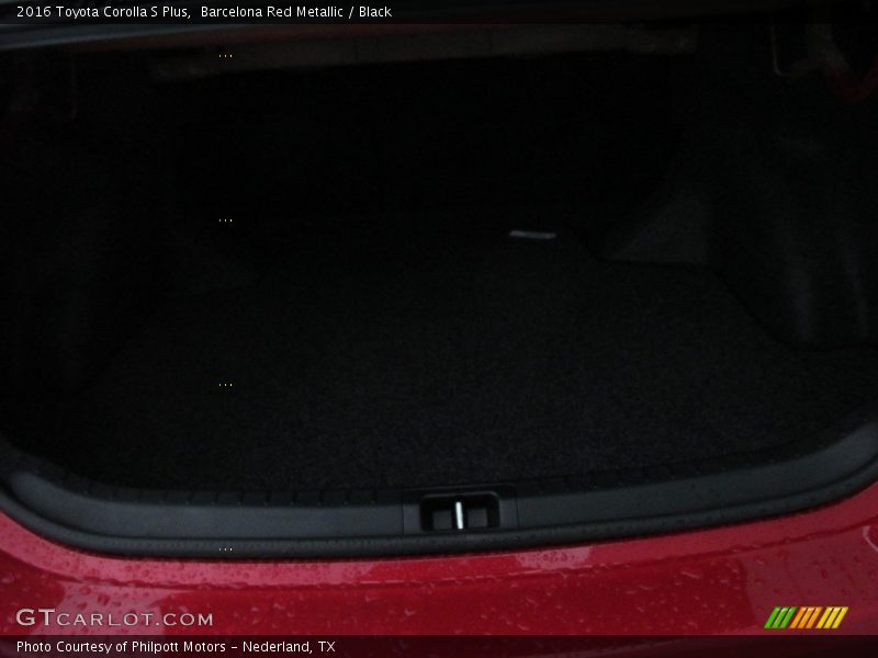Barcelona Red Metallic / Black 2016 Toyota Corolla S Plus