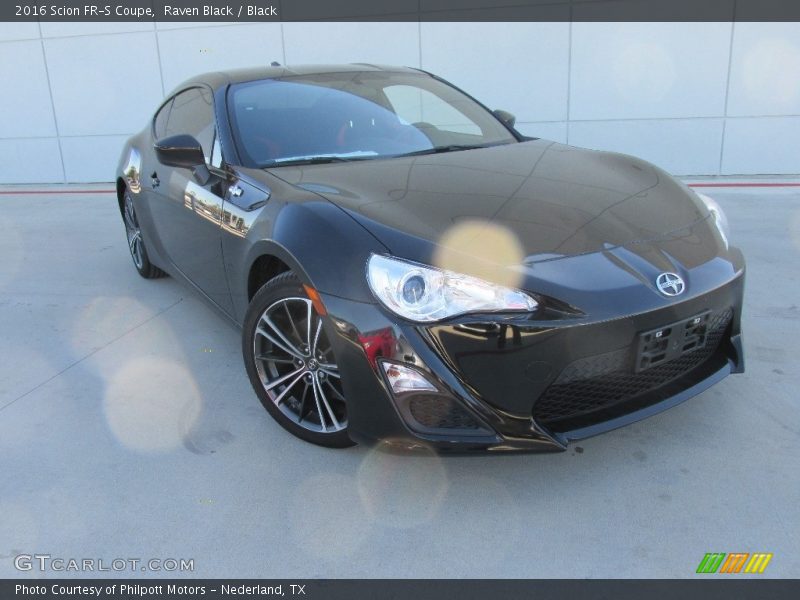 Raven Black / Black 2016 Scion FR-S Coupe