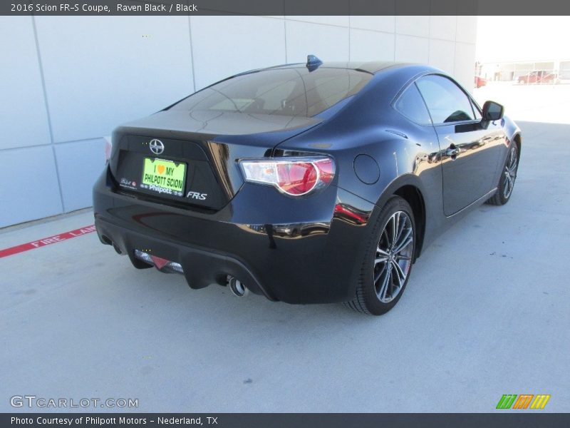 Raven Black / Black 2016 Scion FR-S Coupe