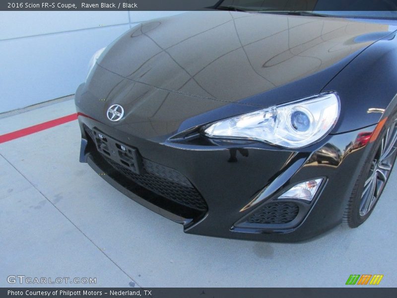 Raven Black / Black 2016 Scion FR-S Coupe