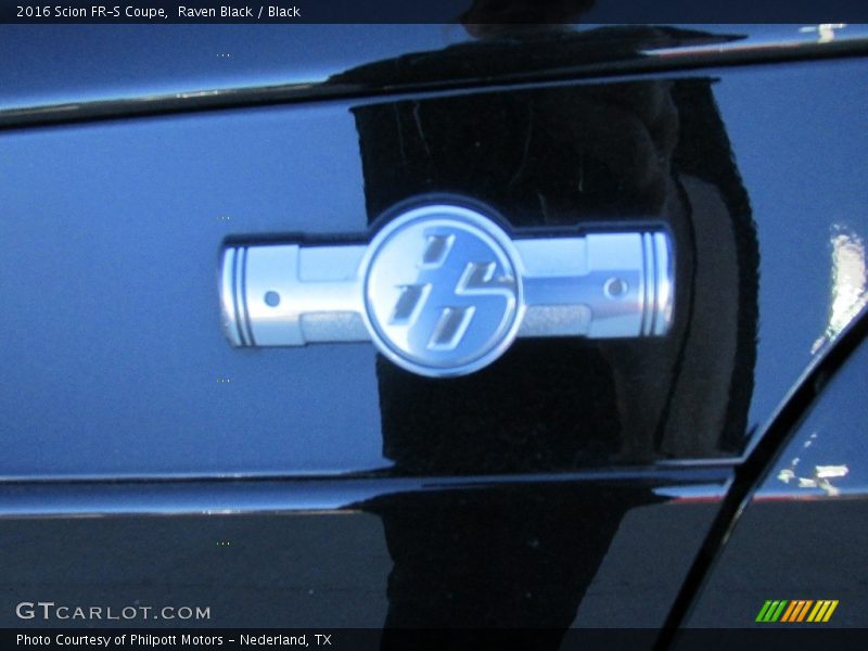 Raven Black / Black 2016 Scion FR-S Coupe