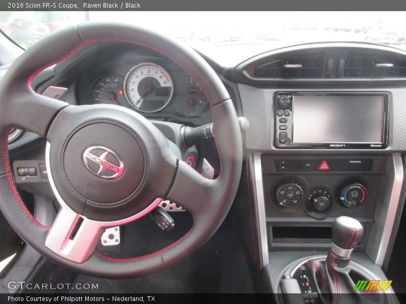 Raven Black / Black 2016 Scion FR-S Coupe