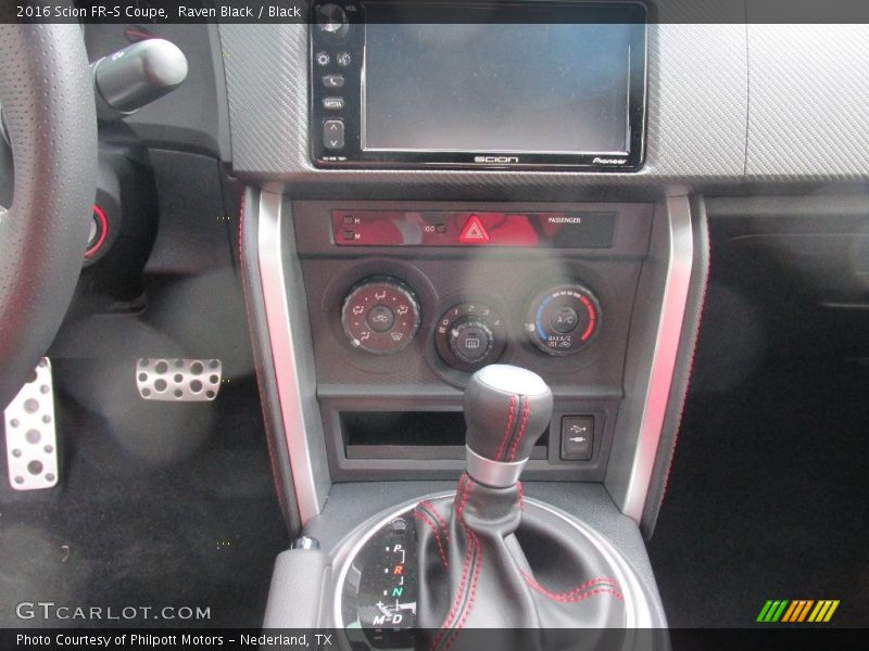 Raven Black / Black 2016 Scion FR-S Coupe