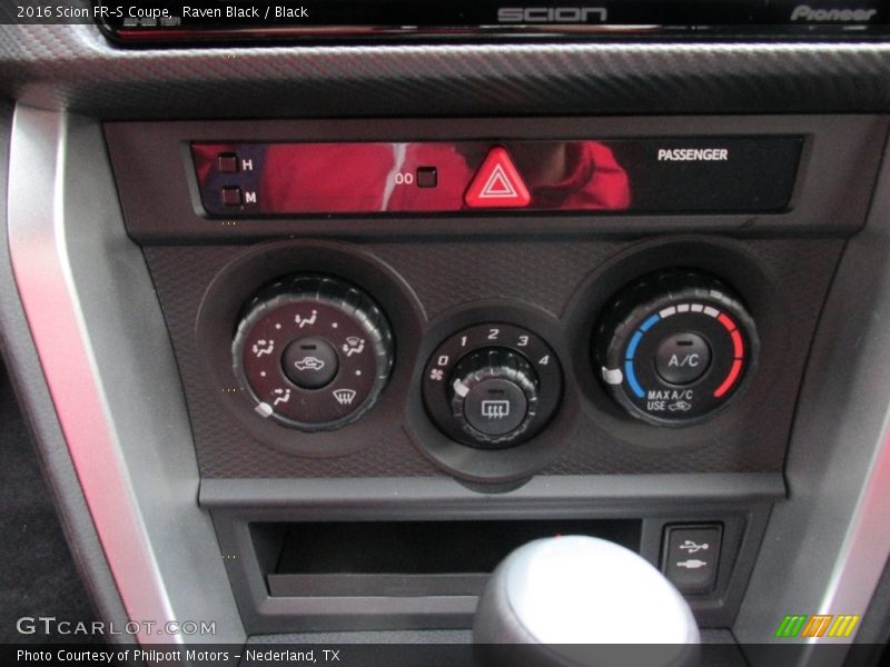 Raven Black / Black 2016 Scion FR-S Coupe