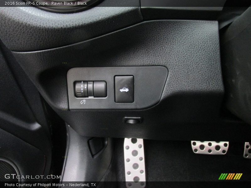 Raven Black / Black 2016 Scion FR-S Coupe