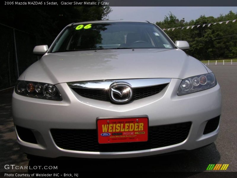 Glacier Silver Metallic / Gray 2006 Mazda MAZDA6 s Sedan