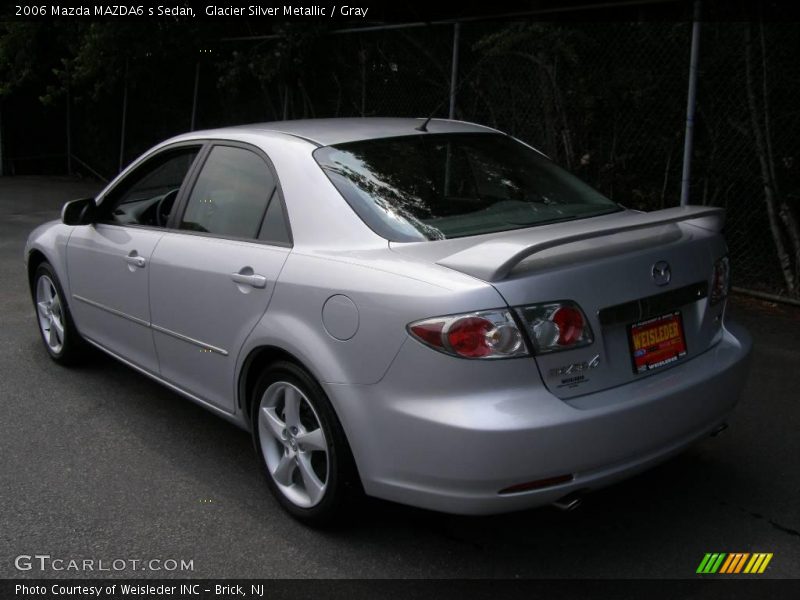 Glacier Silver Metallic / Gray 2006 Mazda MAZDA6 s Sedan