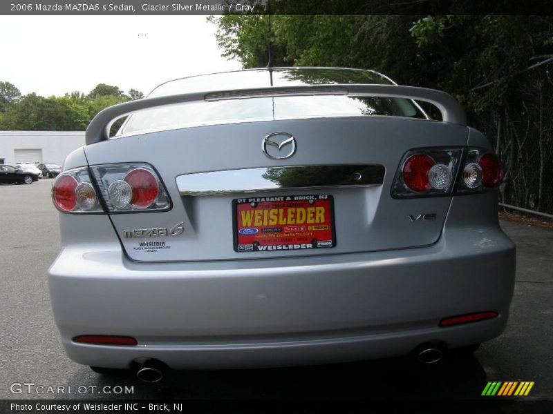 Glacier Silver Metallic / Gray 2006 Mazda MAZDA6 s Sedan