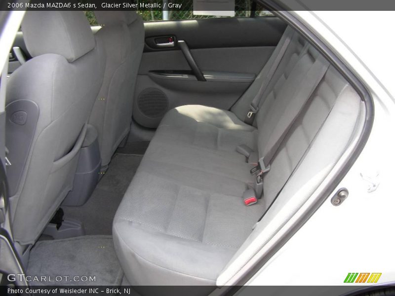 Glacier Silver Metallic / Gray 2006 Mazda MAZDA6 s Sedan