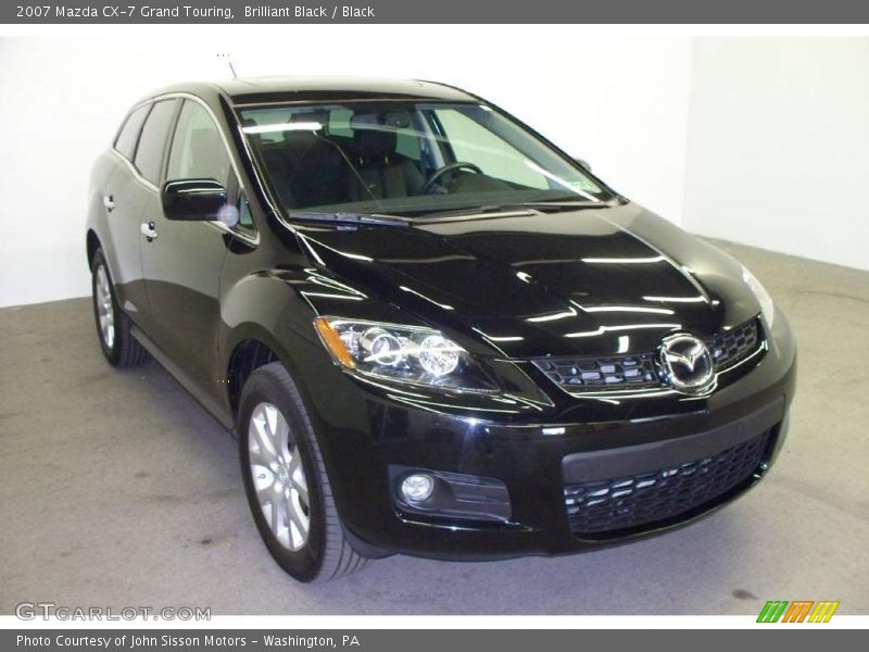 Brilliant Black / Black 2007 Mazda CX-7 Grand Touring