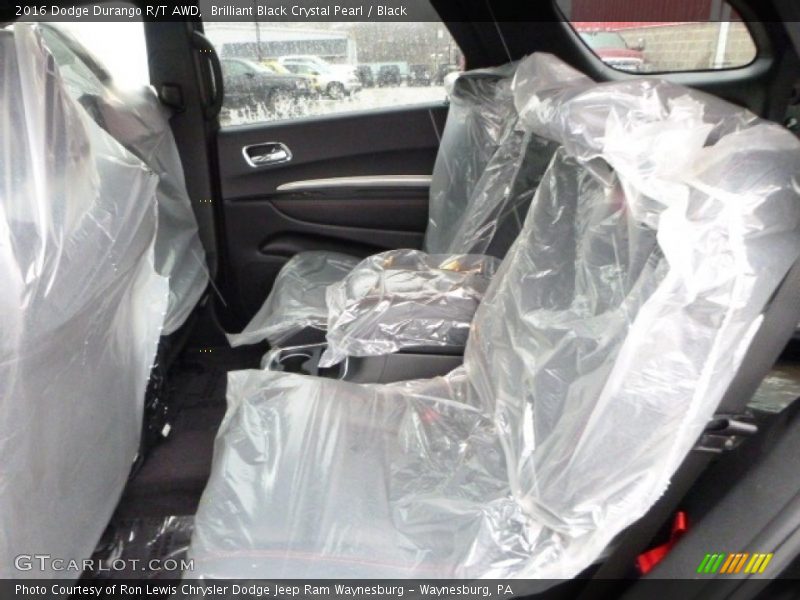 Brilliant Black Crystal Pearl / Black 2016 Dodge Durango R/T AWD