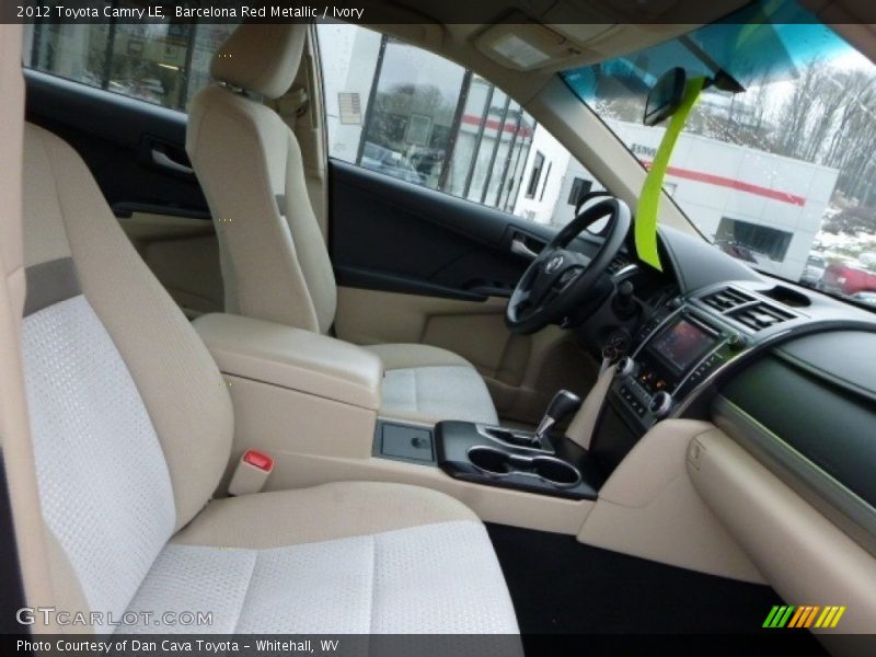 Barcelona Red Metallic / Ivory 2012 Toyota Camry LE