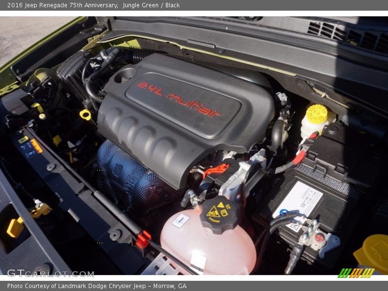  2016 Renegade 75th Anniversary Engine - 2.4 Liter SOHC 16-Valve MultiAir 4 Cylinder