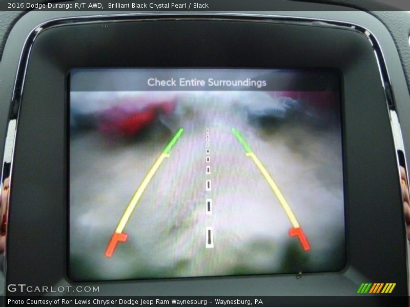 Brilliant Black Crystal Pearl / Black 2016 Dodge Durango R/T AWD