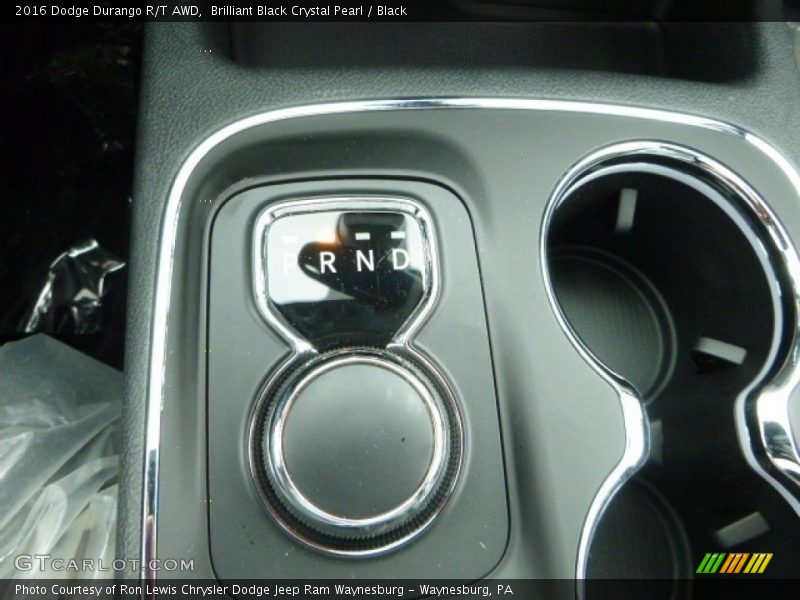 Brilliant Black Crystal Pearl / Black 2016 Dodge Durango R/T AWD