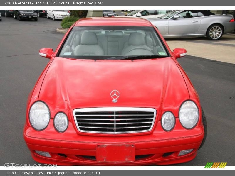 Magma Red / Ash 2000 Mercedes-Benz CLK 320 Coupe