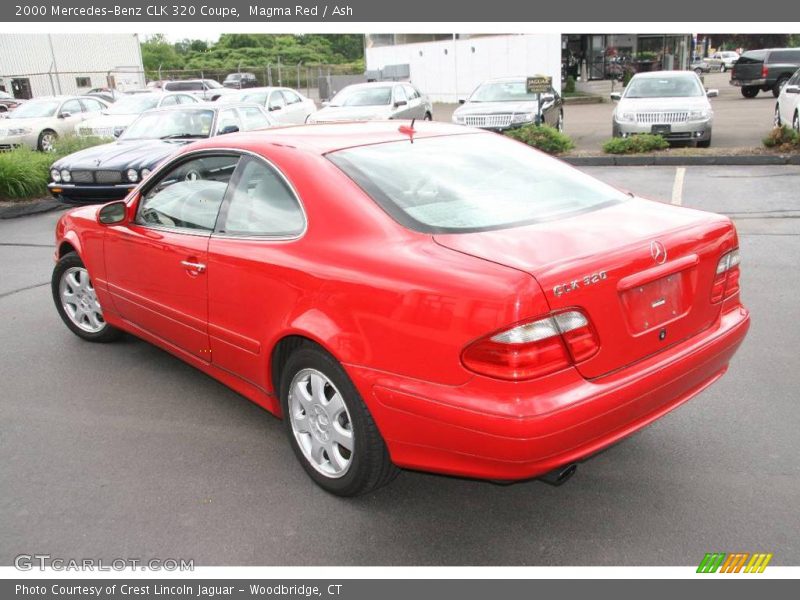 Magma Red / Ash 2000 Mercedes-Benz CLK 320 Coupe