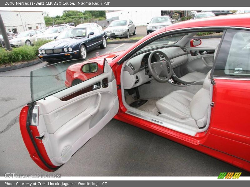 Magma Red / Ash 2000 Mercedes-Benz CLK 320 Coupe