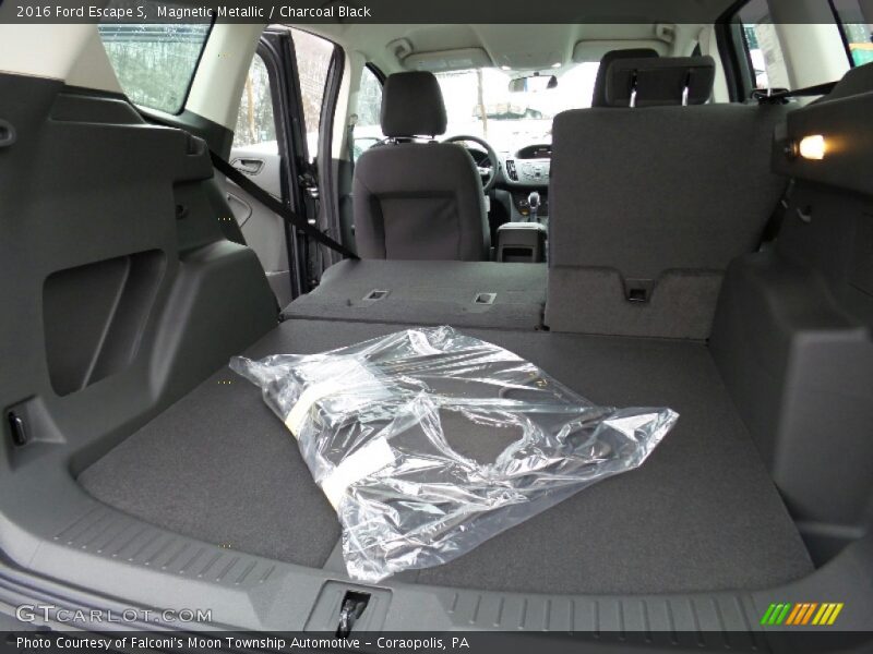 Magnetic Metallic / Charcoal Black 2016 Ford Escape S