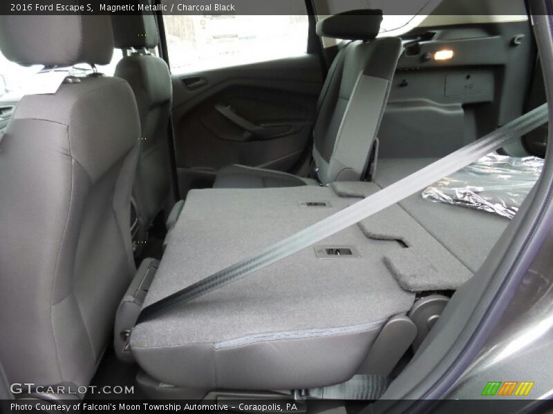 Magnetic Metallic / Charcoal Black 2016 Ford Escape S