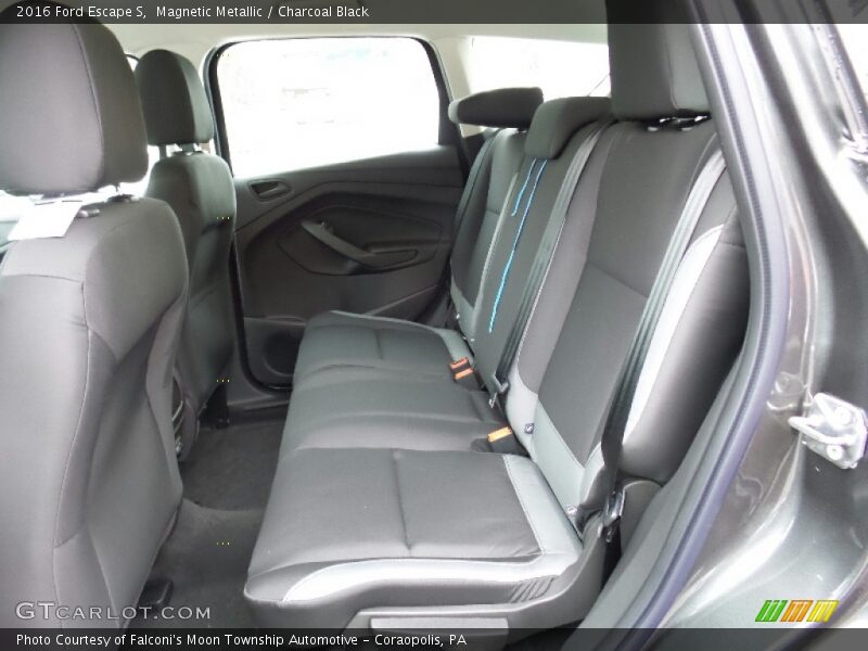 Magnetic Metallic / Charcoal Black 2016 Ford Escape S