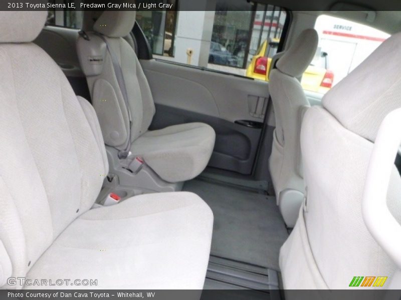 Predawn Gray Mica / Light Gray 2013 Toyota Sienna LE