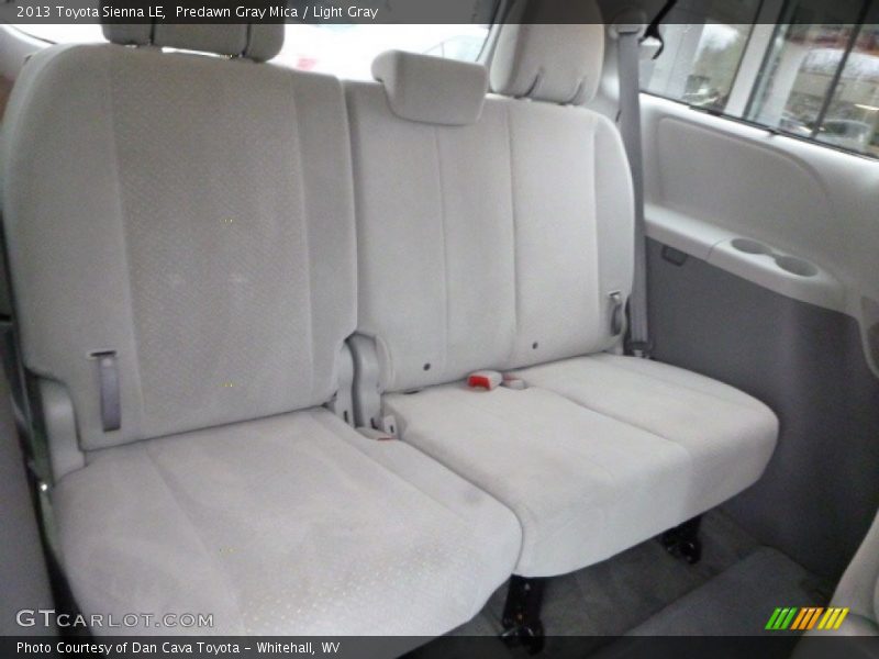 Predawn Gray Mica / Light Gray 2013 Toyota Sienna LE