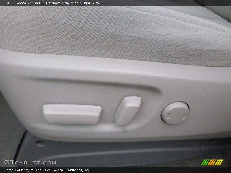 Predawn Gray Mica / Light Gray 2013 Toyota Sienna LE