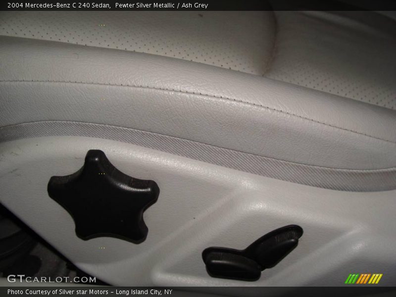 Pewter Silver Metallic / Ash Grey 2004 Mercedes-Benz C 240 Sedan