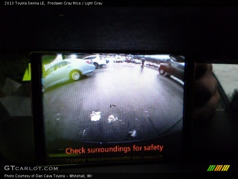 Predawn Gray Mica / Light Gray 2013 Toyota Sienna LE