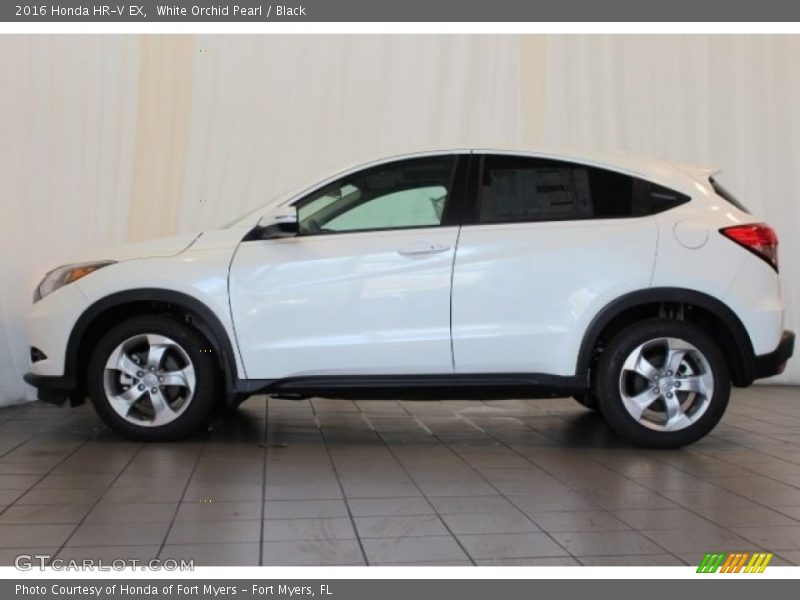 White Orchid Pearl / Black 2016 Honda HR-V EX