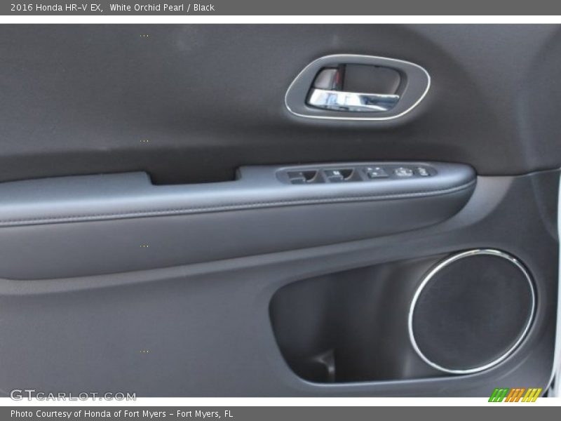 White Orchid Pearl / Black 2016 Honda HR-V EX