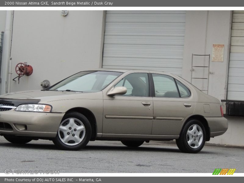 Sandrift Beige Metallic / Dusk Gray 2000 Nissan Altima GXE