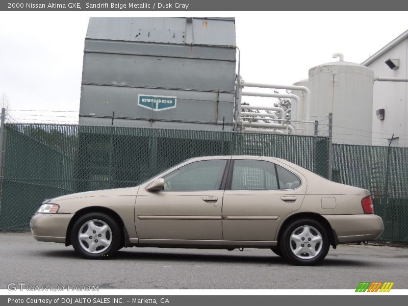 Sandrift Beige Metallic / Dusk Gray 2000 Nissan Altima GXE