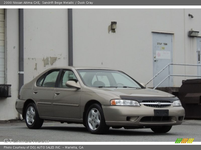 Sandrift Beige Metallic / Dusk Gray 2000 Nissan Altima GXE