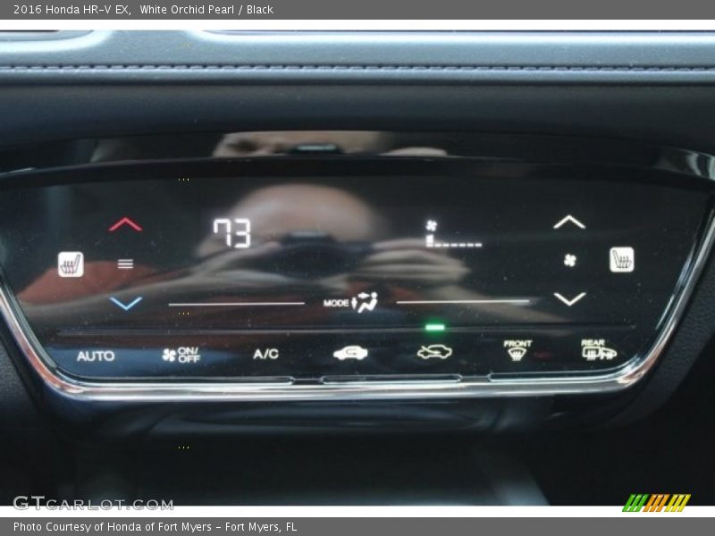 White Orchid Pearl / Black 2016 Honda HR-V EX