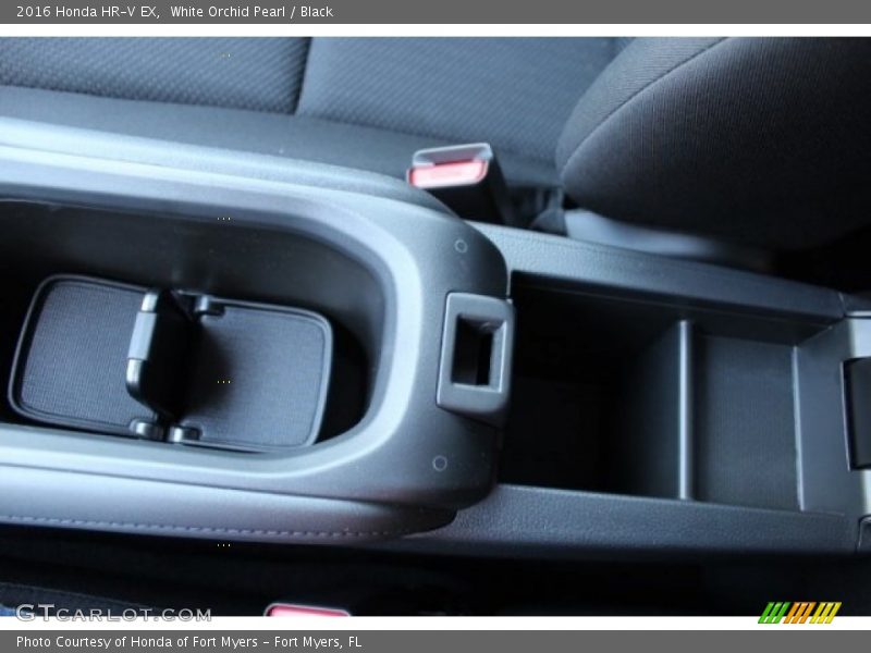 White Orchid Pearl / Black 2016 Honda HR-V EX