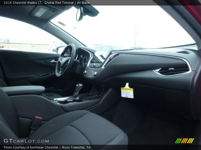 Crystal Red Tintcoat / Jet Black 2016 Chevrolet Malibu LT